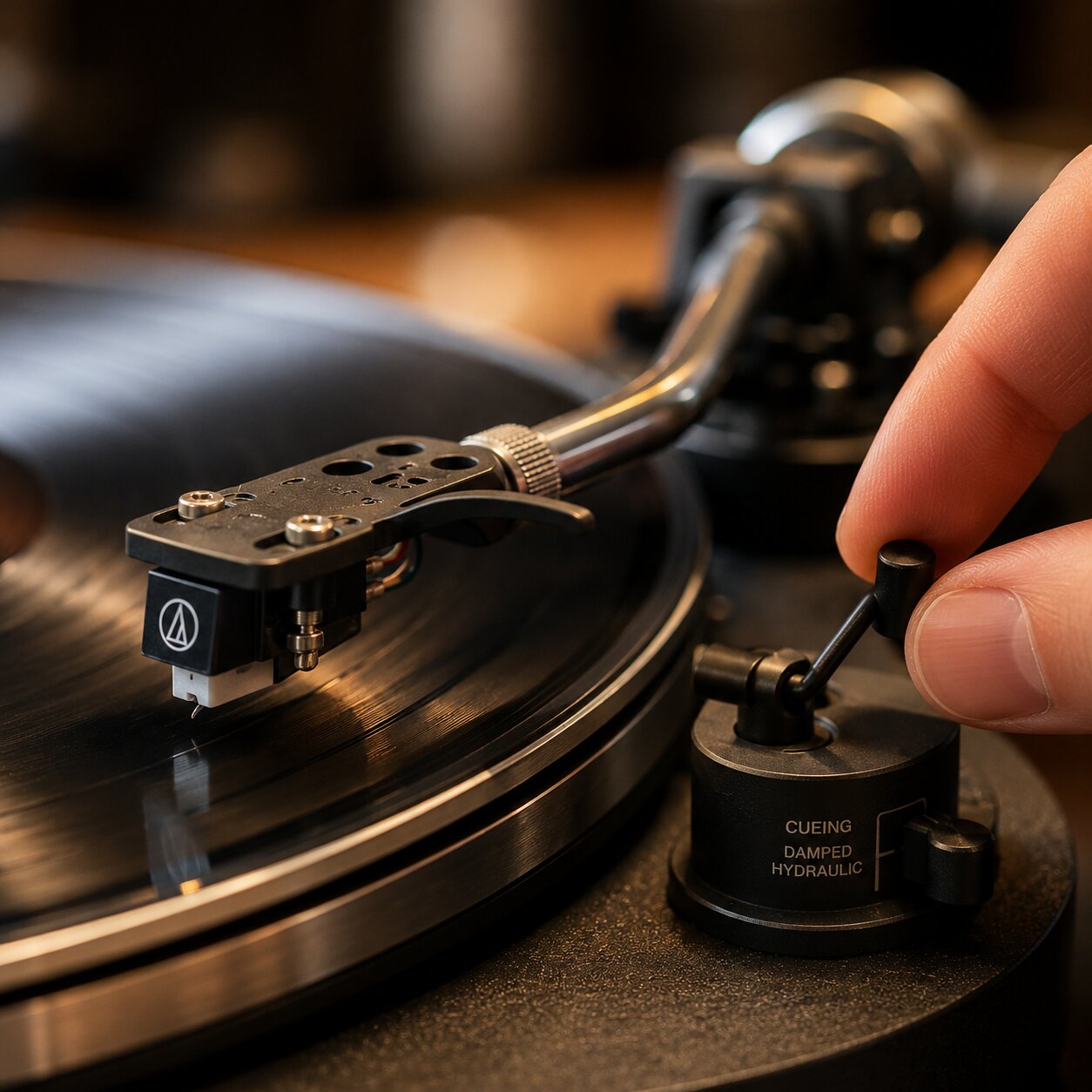 Tonearm Cueing & Auto-Return Mechanism