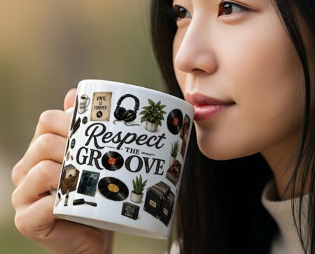 Vinyl Collector Mug - Respect the Groove